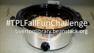 fall fun challlenge beanstack crockpot applesauce