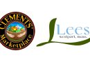 Lee's and Clements grocery store logos